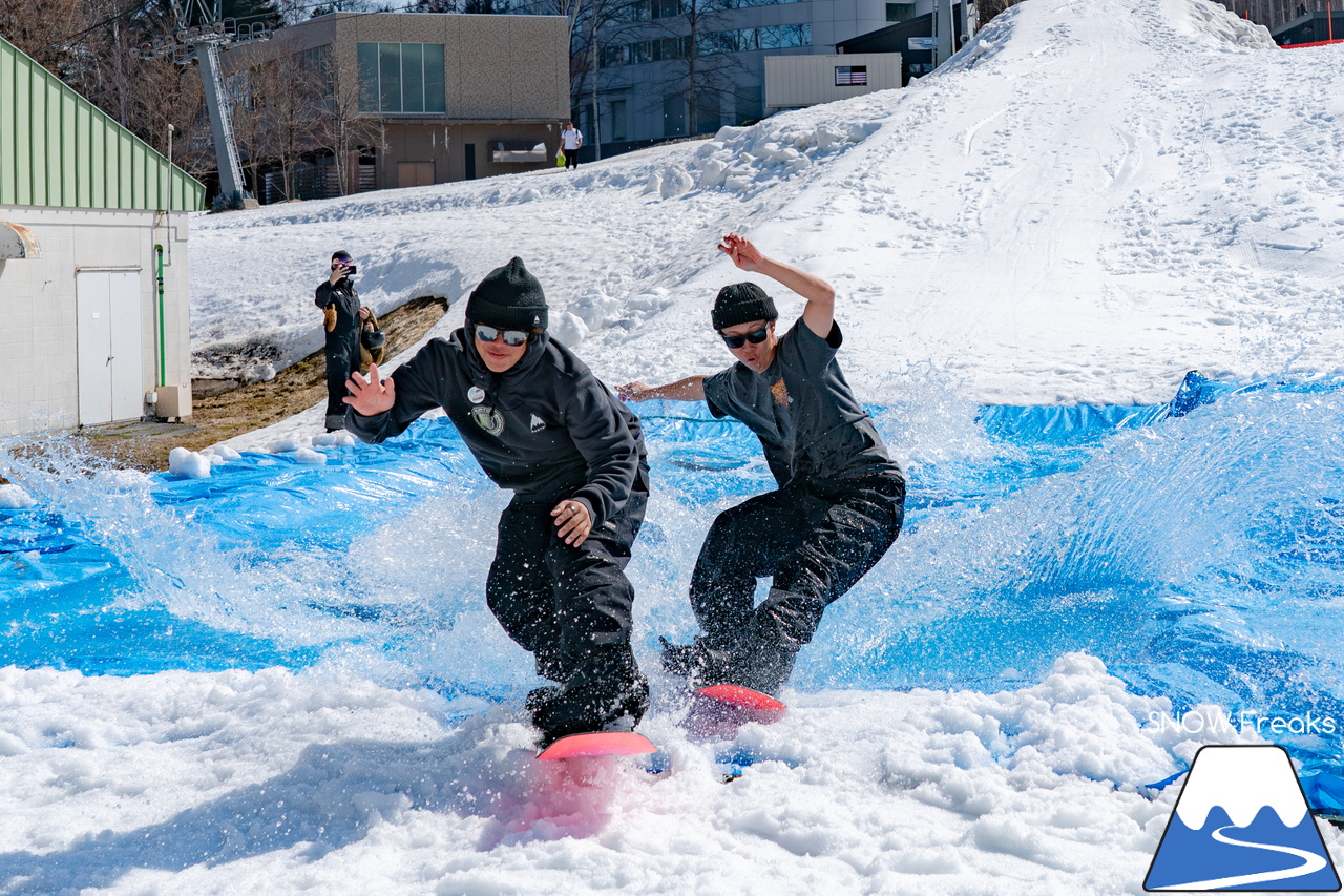 富良野スキー場｜春は楽しいイベントが盛りだくさん！世界で活躍するアスリートと一緒に『Snow Action 2023』＆ 第10回池渡り『Pond Skimming』レポート♪